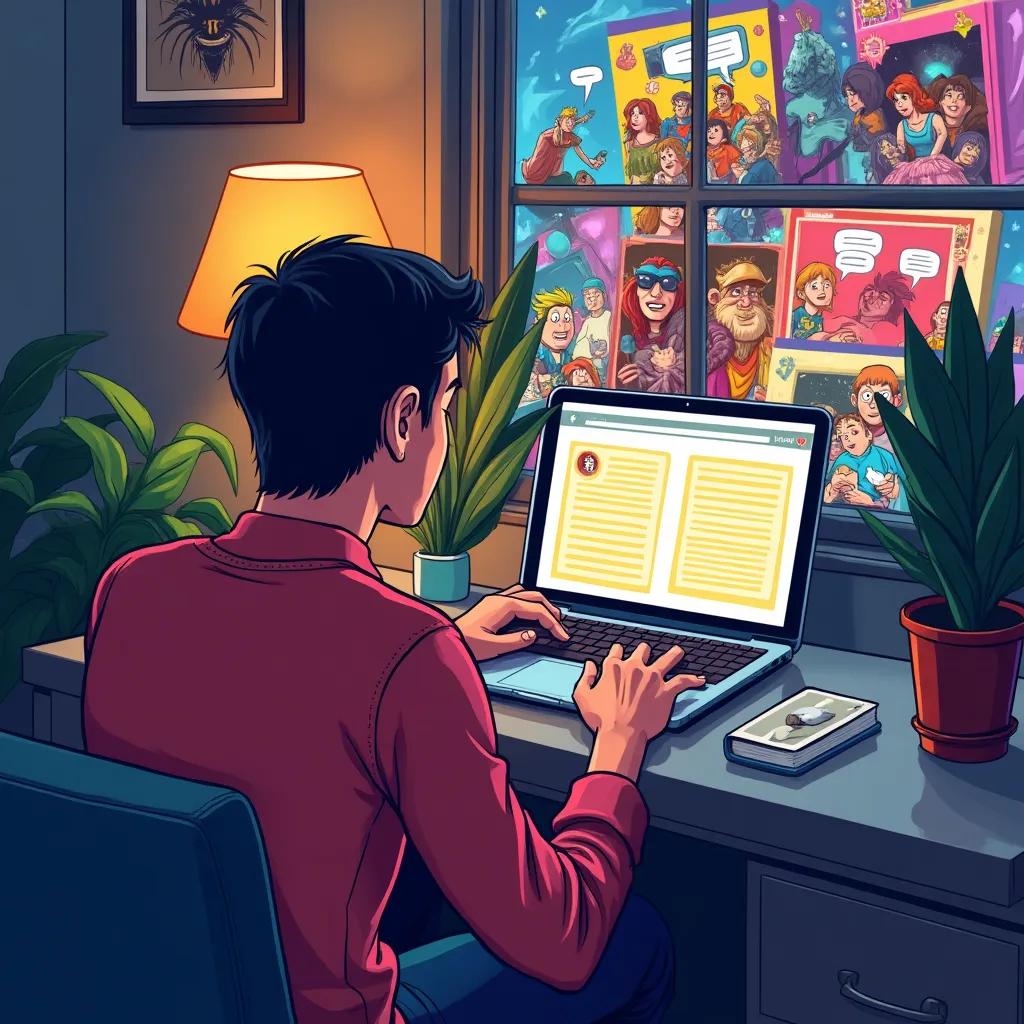 Khám Phá Truyện Tranh Online – Xu Hướng Mới Của Đọc Sách Kỹ Thuật Số